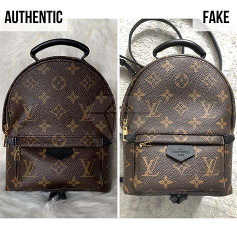 louis vuitton palm springs authentic smaller or bigger than fake|louis vuitton palm springs mini.